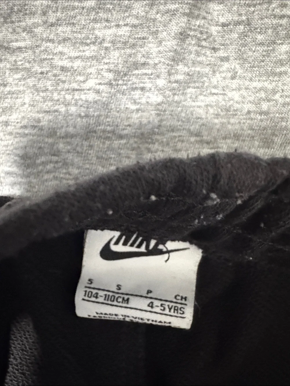 Nike Black Shorts with White Logo - Kids Athletic Bottoms